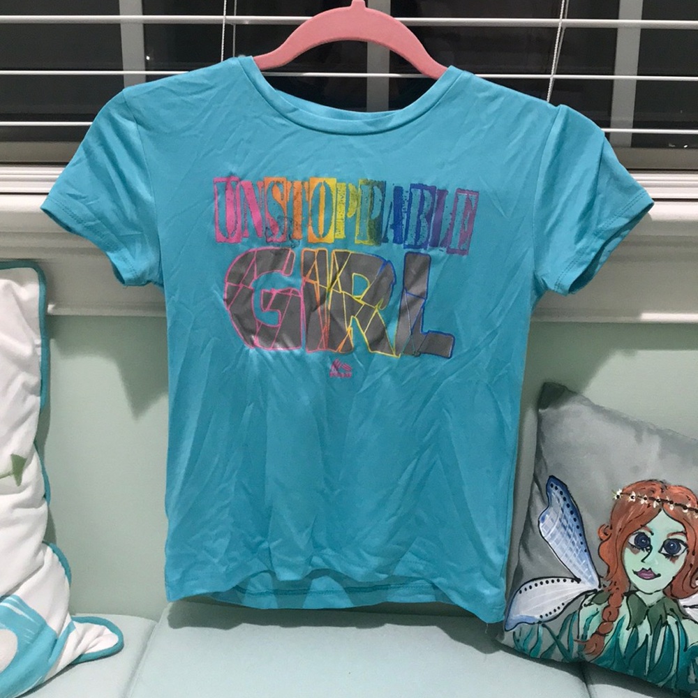 RBX unstoppable girl tee shirt size M